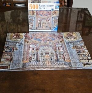 Ravensburger Admont Abbey Library 500-piece jigsaw puzzle